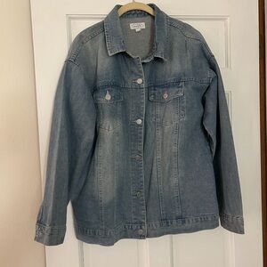 Mudpie brand Jean jacket. Worn once. Size Medium but runs very generous.